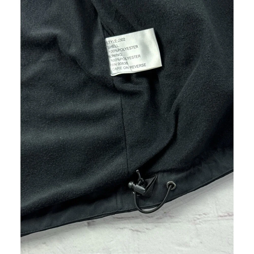 TV Maury Povich Show Black Jacket - RARE Crew gift - Adult Size Large L Maury